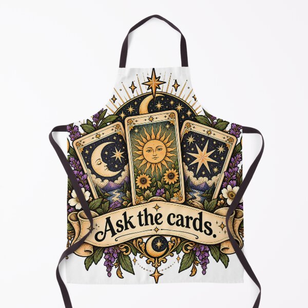 Item preview, Vintage Ask The Cards Tarot designed and sold by MysticCanvasAi.