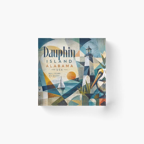 Item preview, Dauphin Island, Alabama Painting – Beautiful place in the United States of America. designed and sold by GalleryKauffeld.