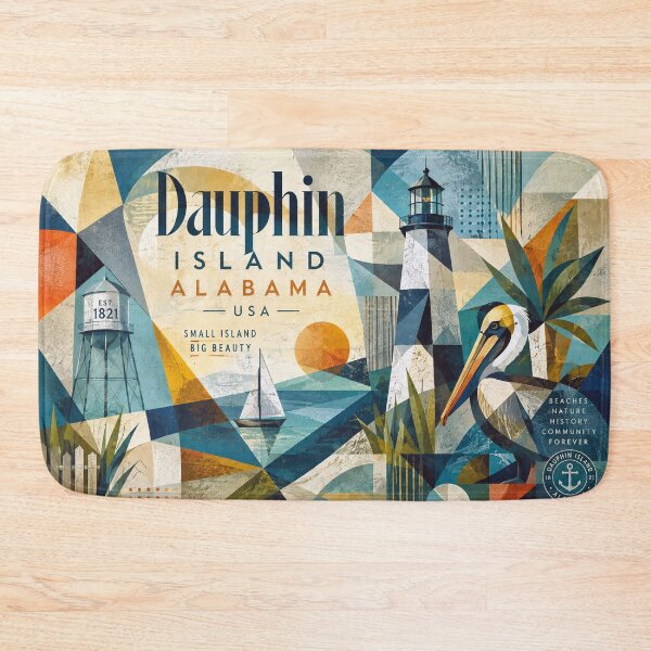 Item preview, Dauphin Island, Alabama Painting – Beautiful place in the United States of America. designed and sold by GalleryKauffeld.