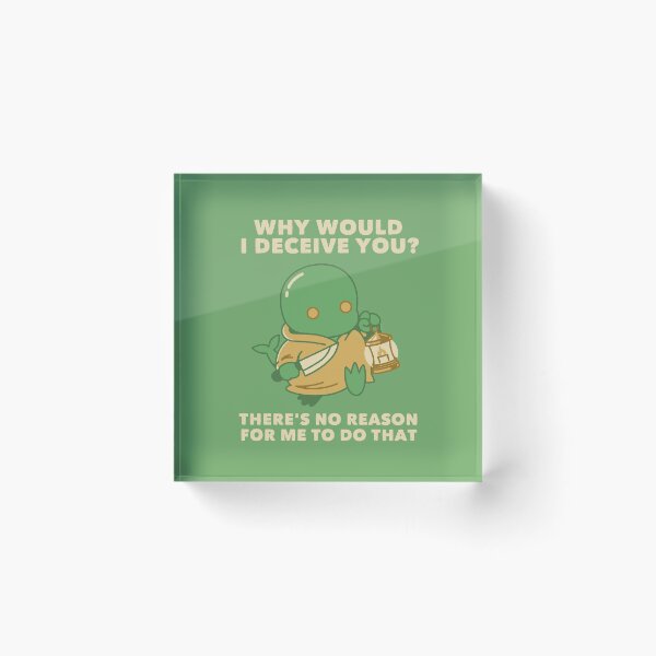 Item preview, Why Would I Deceive You? designed and sold by Tobe Fonseca®.