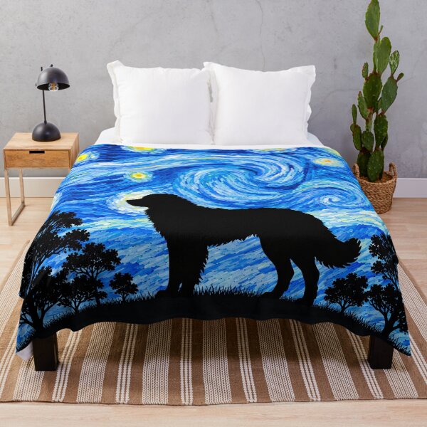Item preview, Funny Kuvasz Dog Starry Night Painting Moon Star Mom Dad Kids designed and sold by FurryHavenPH.