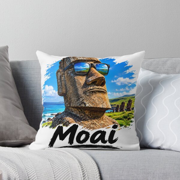 Item preview, Cool Moai Statue Sunglasses Easter Island Design designed and sold by Tobietales.