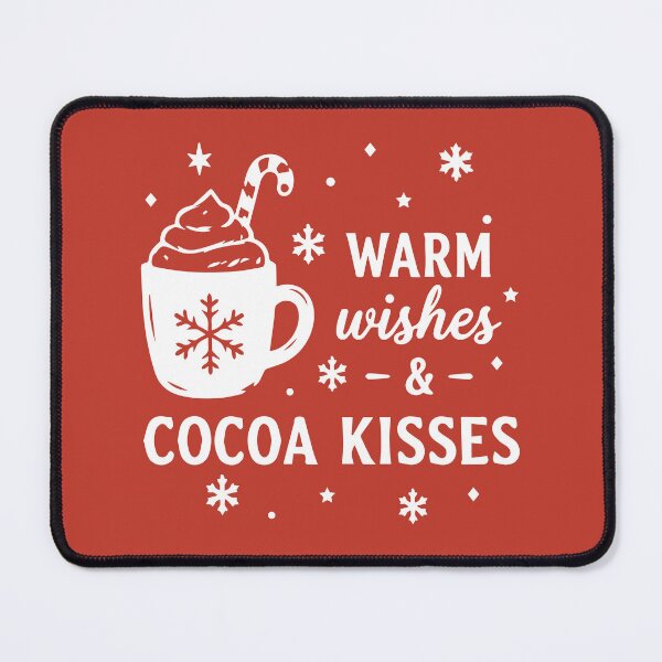 Item preview, Warm Wishes & Cocoa Kisses – Hot Chocolate Christmas Art designed and sold by Tklezardesigns.