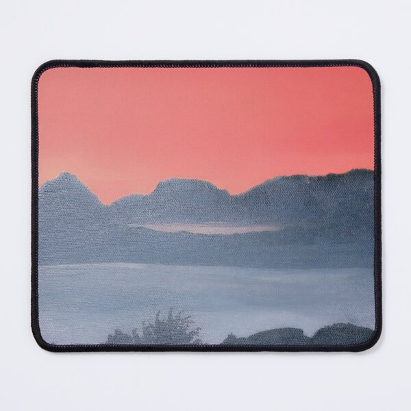 Item preview, Acrylic painting of sunset in the mountains  designed and sold by Jmb67.