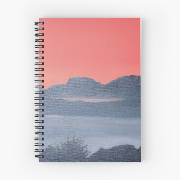 Item preview, Acrylic painting of sunset in the mountains  designed and sold by Jmb67.