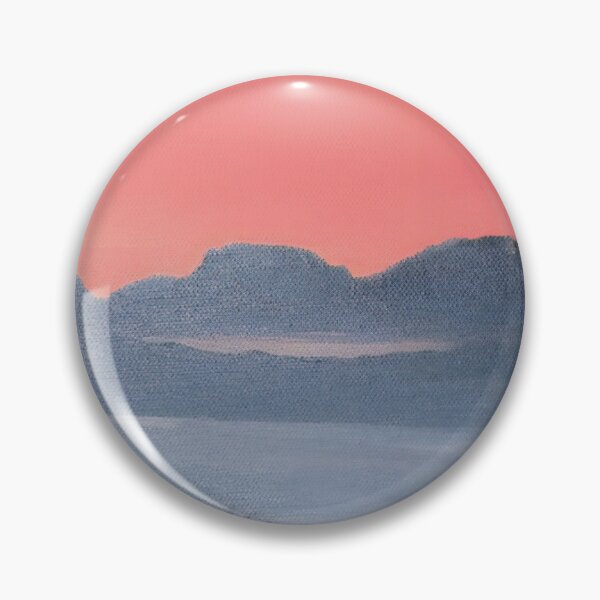 Item preview, Acrylic painting of sunset in the mountains  designed and sold by Jmb67.