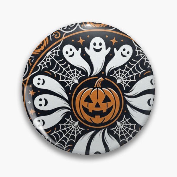 Item preview, Halloween Unique mandala style  designed and sold by  Mudikeys.