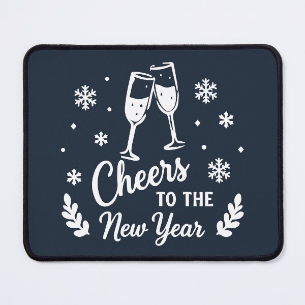 Item preview, Cheers to the New Year – Champagne Holiday Art designed and sold by Tklezardesigns.