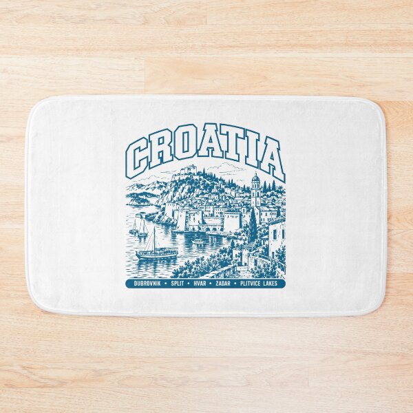 Item preview, Croatia Retro: Dubrovnik, Split, Hvar & Zadar designed and sold by EdwinkOne.