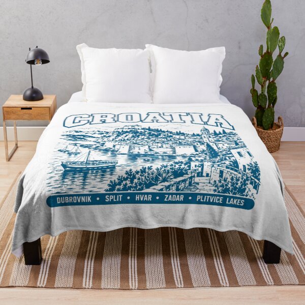 Item preview, Croatia Retro: Dubrovnik, Split, Hvar & Zadar designed and sold by EdwinkOne.