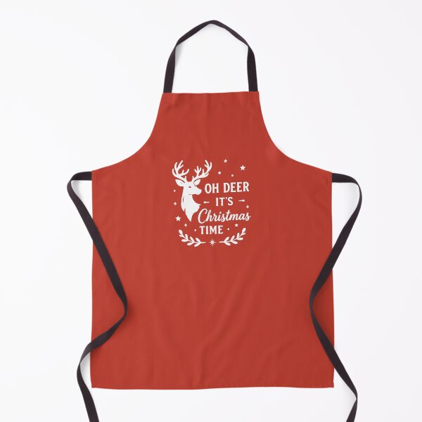 Item preview, Oh Deer It's Christmas Time – Reindeer Holiday Art designed and sold by Tklezardesigns.