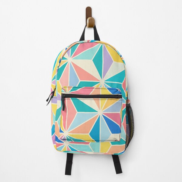 Item preview, Colorful Japanese Star Pattern in Pastel Triangles designed and sold by JapaneseWagaraStudio.