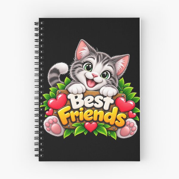 Item preview, Best Friends Kitten – Cute Kawaii Cat & Kitty Friendship designed and sold by aventi24.
