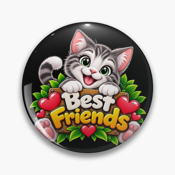 Item preview, Best Friends Kitten – Cute Kawaii Cat & Kitty Friendship designed and sold by aventi24.