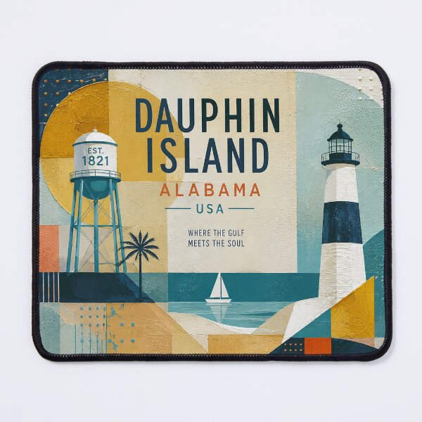 Item preview, Dauphin Island Postcard, Alabama – Beautiful place in the United States of America. designed and sold by GalleryKauffeld.