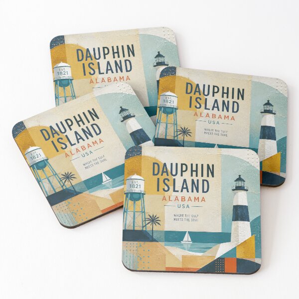 Item preview, Dauphin Island Postcard, Alabama – Beautiful place in the United States of America. designed and sold by GalleryKauffeld.