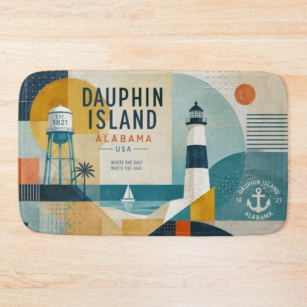 Item preview, Dauphin Island Postcard, Alabama – Beautiful place in the United States of America. designed and sold by GalleryKauffeld.