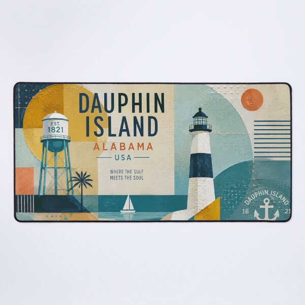 Item preview, Dauphin Island Postcard, Alabama – Beautiful place in the United States of America. designed and sold by GalleryKauffeld.