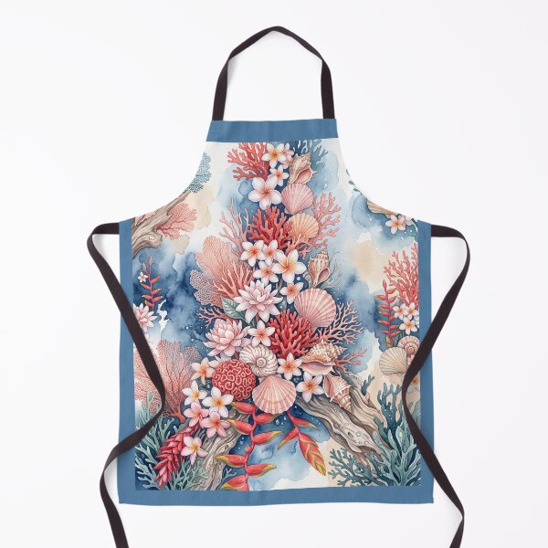 Item preview, Coastal Shells and Blooms designed and sold by amusefullife.