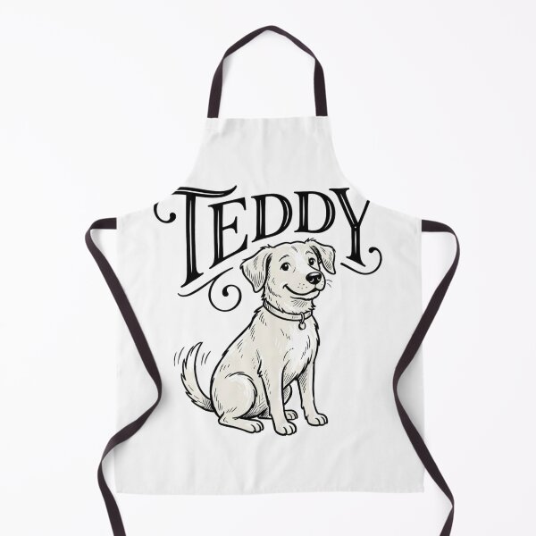 Item preview, Teddy Dog Sketch for Golden Retriever Pup Parents and Yellow Lab Lovers designed and sold by raedattia.