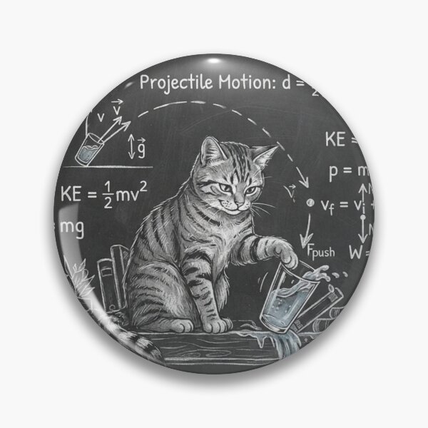 Item preview, What Cats Really Think Physics Cat designed and sold by EZONEEE.