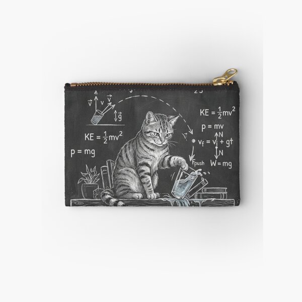 Item preview, What Cats Really Think Physics Cat designed and sold by EZONEEE.