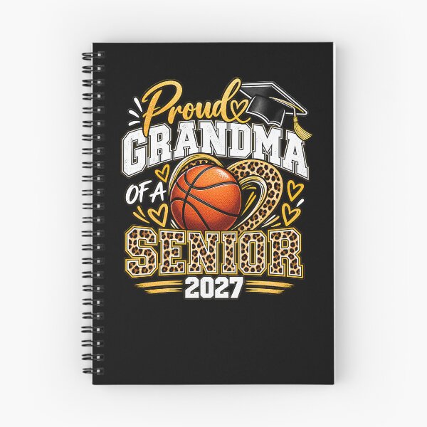 Item preview, Proud Grandma Of A Basketball Senior 2027 Graduation Grandparent designed and sold by drawwiika+44.