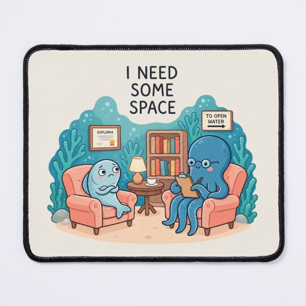 Item preview, I Need Some Space | Cute Personal Space Humor designed and sold by MrDev.