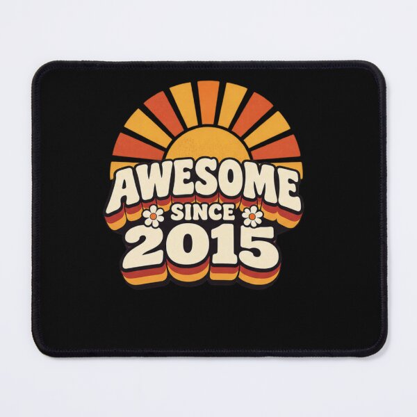 Item preview, Awesome Since 2015 Birthday Born 2015 Celebration designed and sold by drawwiika+44.