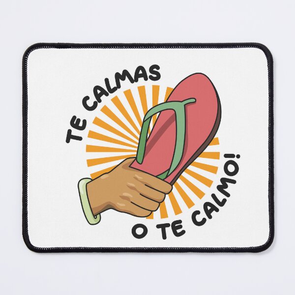 Item preview, You calm down or I calm you down, mom's flip flop designed and sold by notorius12.