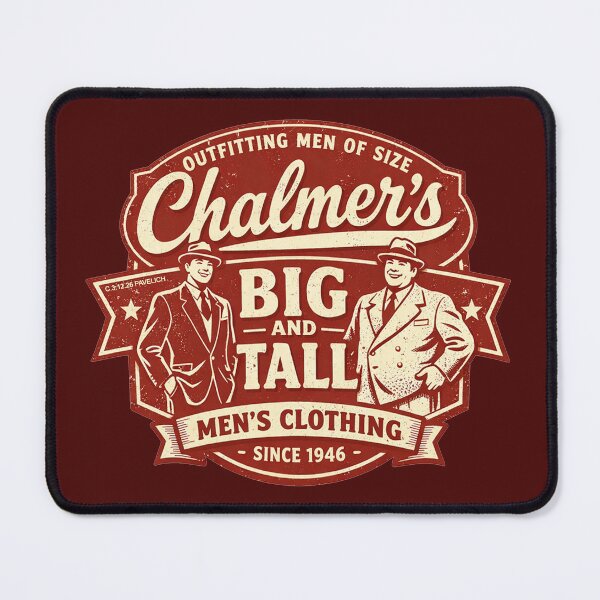 Item preview, Big and Tall 1946 Red designed and sold by Normbot2000.