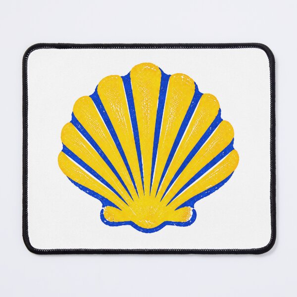 Item preview, Camino de Santiago Yellow Scallop Shell designed and sold by shopitravel.