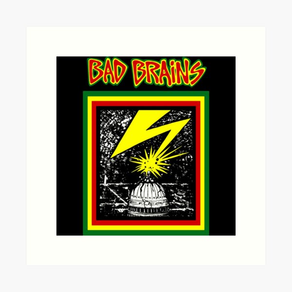 Item preview, Bad Brains Lightning Capitol Retro Hardcore designed and sold by DesignJoinCute.
