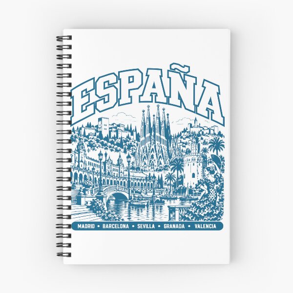 Item preview, Spain Retro: Madrid, Barcelona, Seville & Granada designed and sold by EdwinkOne.