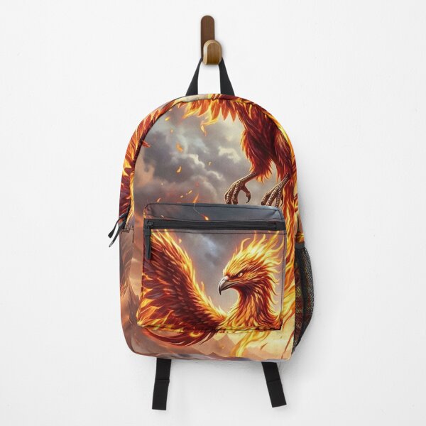 Item preview, Phoenix Bursting From Fire and Ash - Fantasy Art designed and sold by Lucid Dream Pixel.