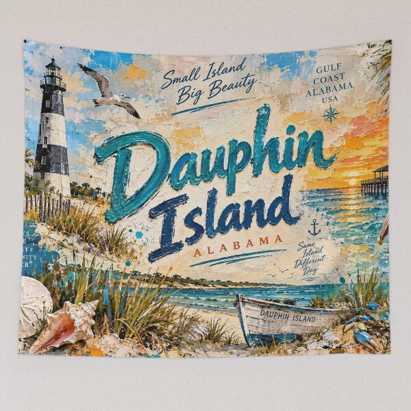 Item preview, Dauphin Island Postcard, Alabama – Beautiful place in the United States of America. designed and sold by GalleryKauffeld.