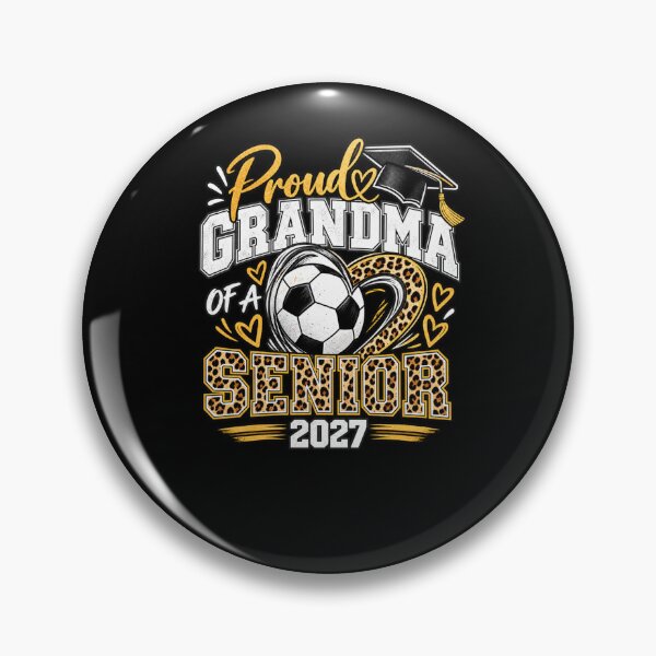 Item preview, Proud Grandma Of A Senior 2027 Soccer Graduation Grandparent designed and sold by drawwiika+44.