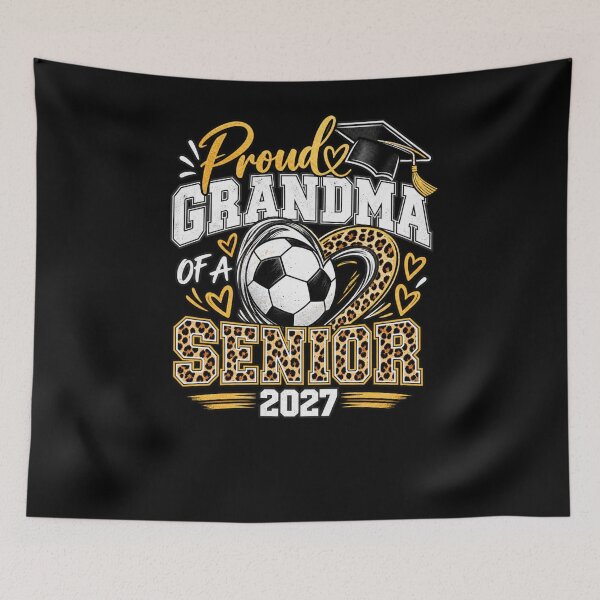 Item preview, Proud Grandma Of A Senior 2027 Soccer Graduation Grandparent designed and sold by drawwiika+44.