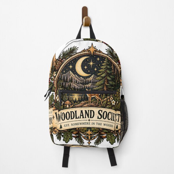 Item preview, Vintage Woodland Society Badge designed and sold by MysticCanvasAi.