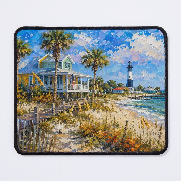Item preview, Dauphin Island, Alabama Painting – Beautiful place in the United States of America. designed and sold by GalleryKauffeld.