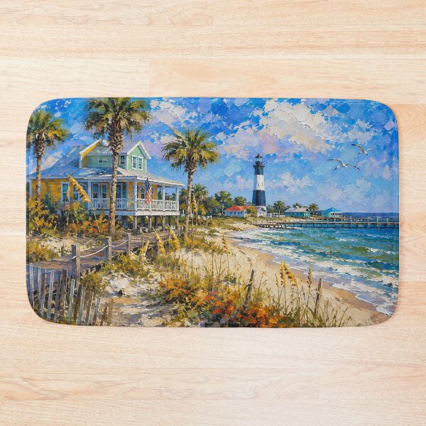 Item preview, Dauphin Island, Alabama Painting – Beautiful place in the United States of America. designed and sold by GalleryKauffeld.