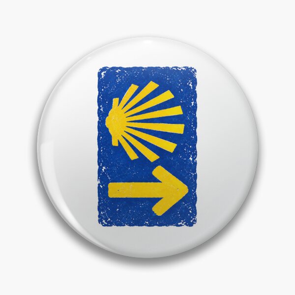 Item preview, Camino de Santiago Shell and Yellow Arrow designed and sold by shopitravel.