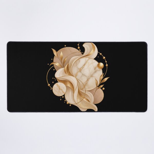 Item preview, Boho Celestial Abstract Marble Disk and Waves Art designed and sold by BohoMysticArt.