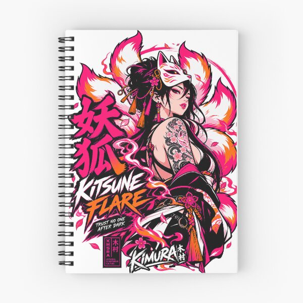 Item preview, Kitsune Flare - Japanese Anime Streetwear Warrior designed and sold by kimura20.