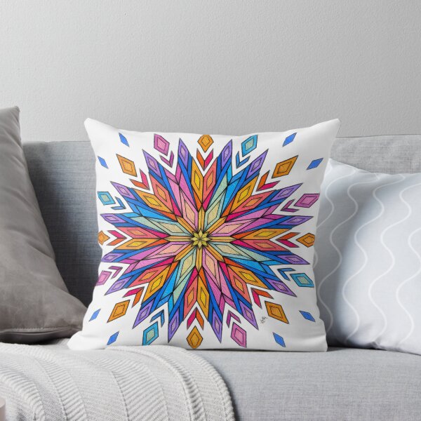 Item preview, Geometric Kaleidoscope of Radiant Colors designed and sold by Anas Arts.