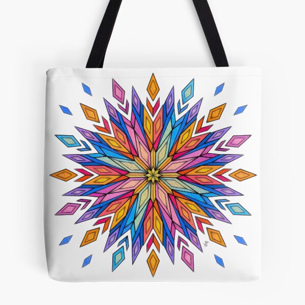 Item preview, Geometric Kaleidoscope of Radiant Colors designed and sold by Anas Arts.