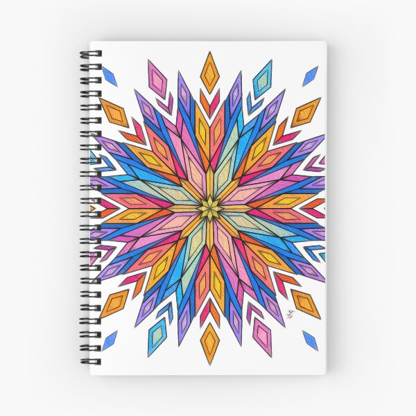 Item preview, Geometric Kaleidoscope of Radiant Colors designed and sold by Anas Arts.