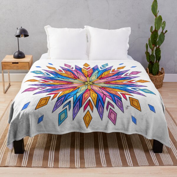 Item preview, Geometric Kaleidoscope of Radiant Colors designed and sold by Anas Arts.