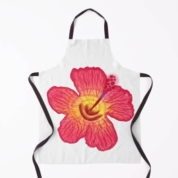 Item preview, Summerlike pink-yellow hibiscus designed and sold by Art-by-Sina.