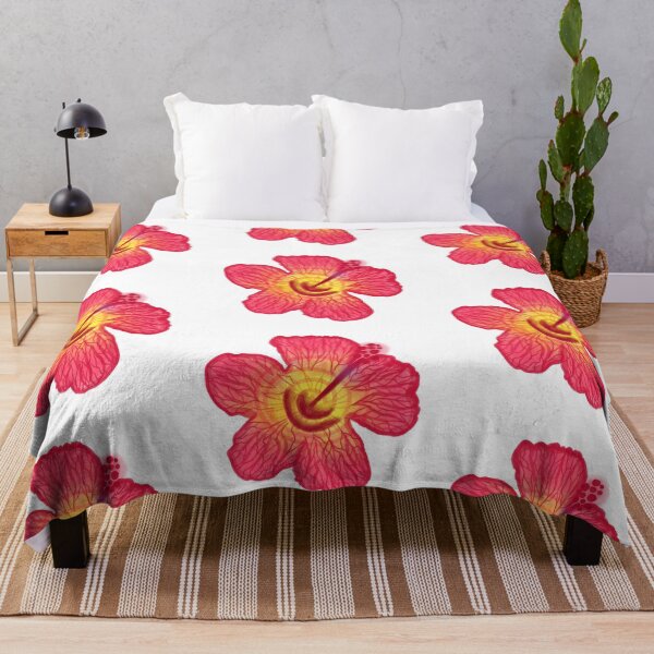 Item preview, Summerlike pink-yellow hibiscus designed and sold by Art-by-Sina.